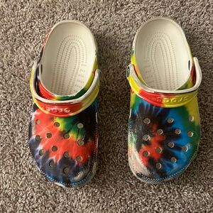 Tie Dye Crocs